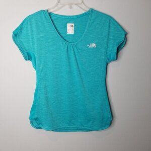 The North Face Flash Dry Shirt Turquoise Small